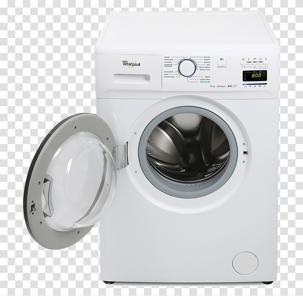 Indesit Iwe 7105 B Whirlpool, Dryer, Appliance, Washer Transparent Png
