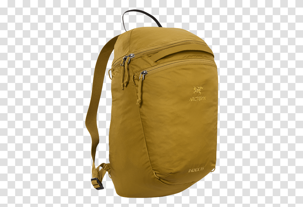 Index 15 Backpack Hiking Equipment, Bag, Sack, Tote Bag, Khaki Transparent Png