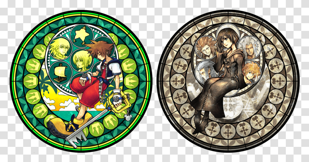Index Of 2018 Uploadskhux05 All Kingdom Hearts Stained Glass, Person, Human, Graphics Transparent Png