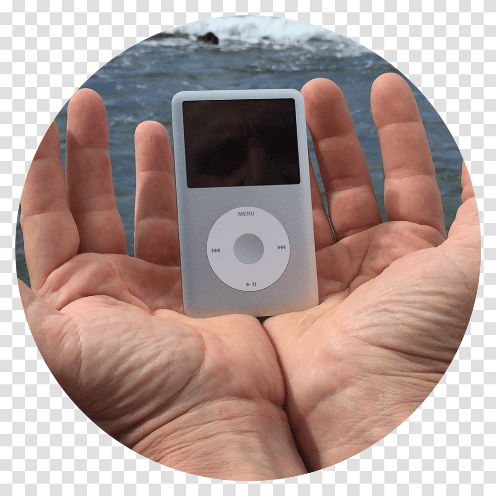 Index Of Applicationthemesdefaultimagesinspirationhome Ipod, Person, Human, Electronics, Mobile Phone Transparent Png