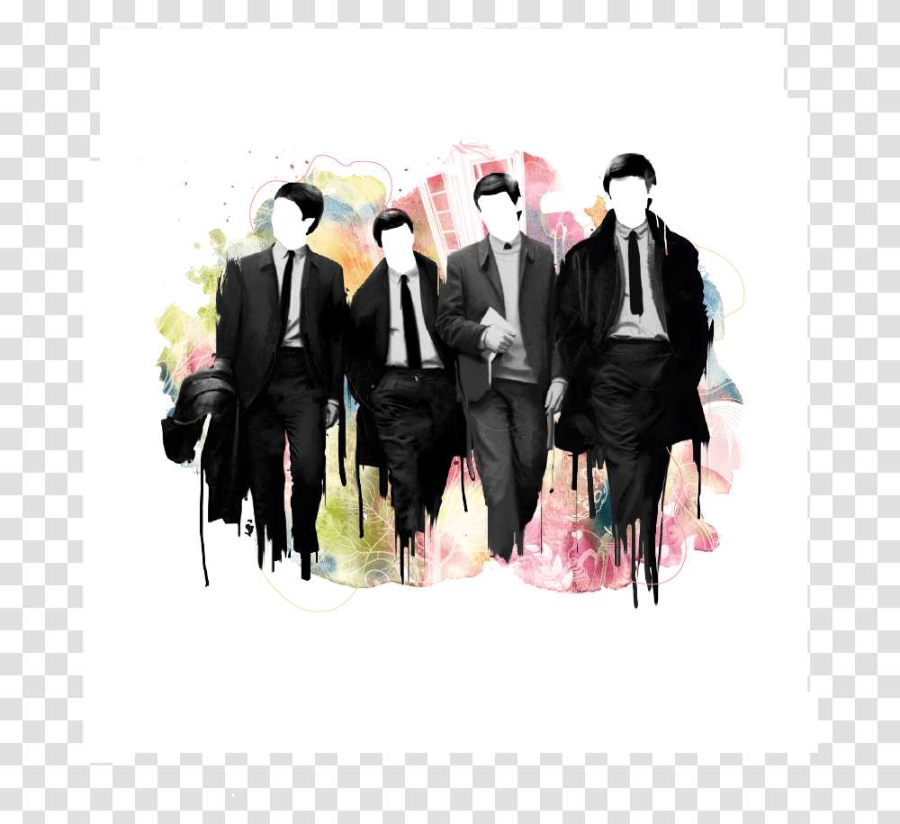 Index Of Beatles, Clothing, Suit, Overcoat, Person Transparent Png
