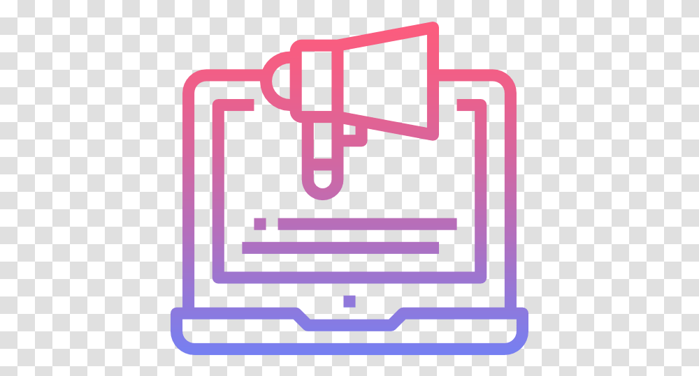 Index Of Digital Marketing Icon Pink, Text Transparent Png