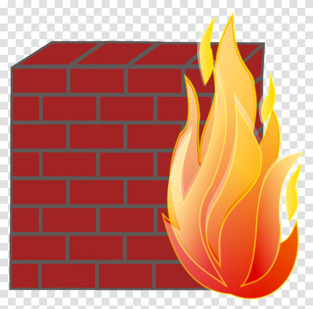 Index Of Firewall Symbol Network, Flame, Bonfire Transparent Png