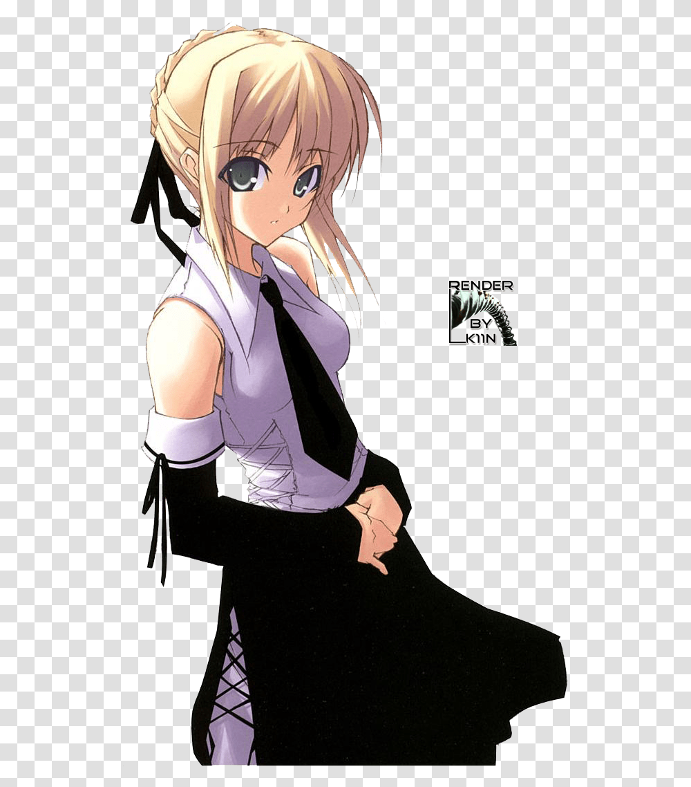 Index Of Imagesrenders Anime Girl With Blonde Hair, Manga, Comics, Book, Person Transparent Png