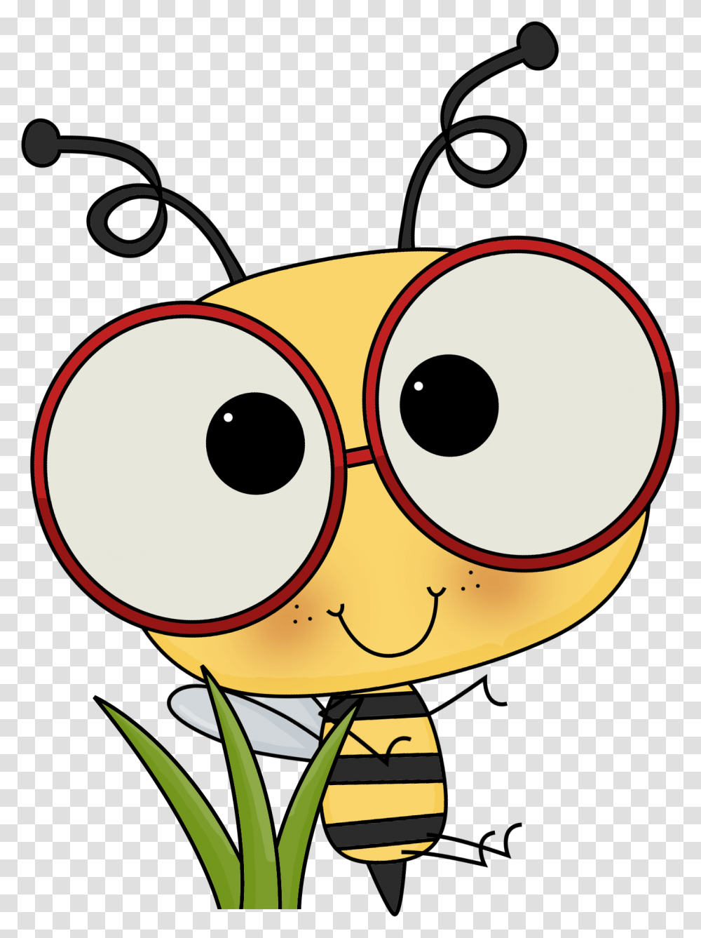 Index Of Imagesscrappin Doodlesbumble Beesbumble Math Bee, Label, Magnifying, Head Transparent Png