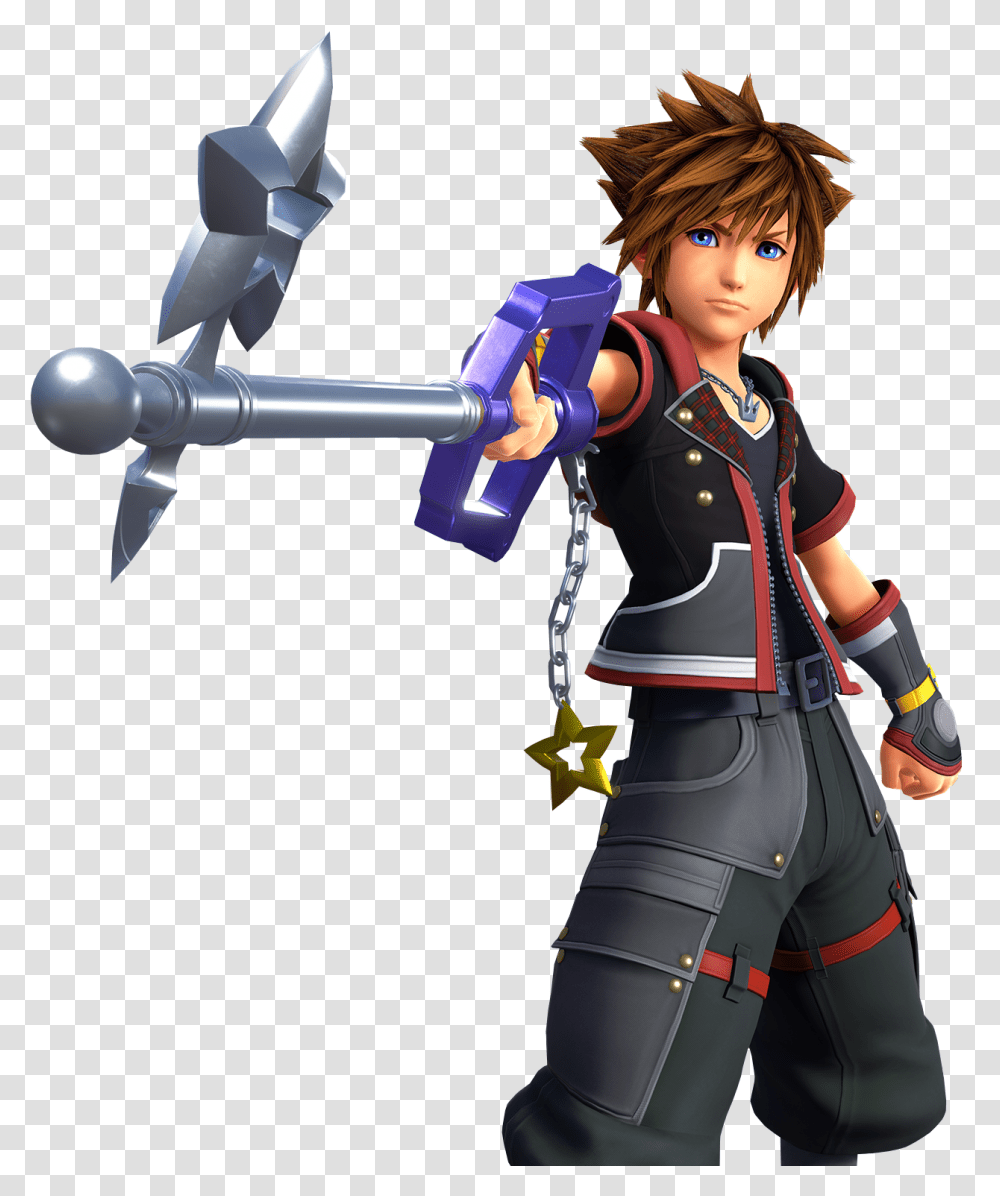 Index Of Kingdom Hearts Iiirendersmain Characters Kingdom Hearts Iii Render, Ninja, Person, Human, Toy Transparent Png