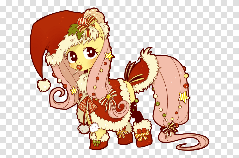 Index Of Little Pony Fluttershy Christmas, Graphics, Art, Dragon Transparent Png