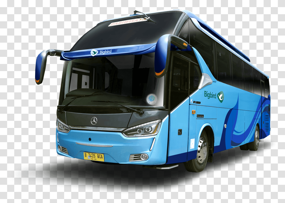 Index Of Mudik Sehat Bigbird, Bus, Vehicle, Transportation, Tour Bus Transparent Png