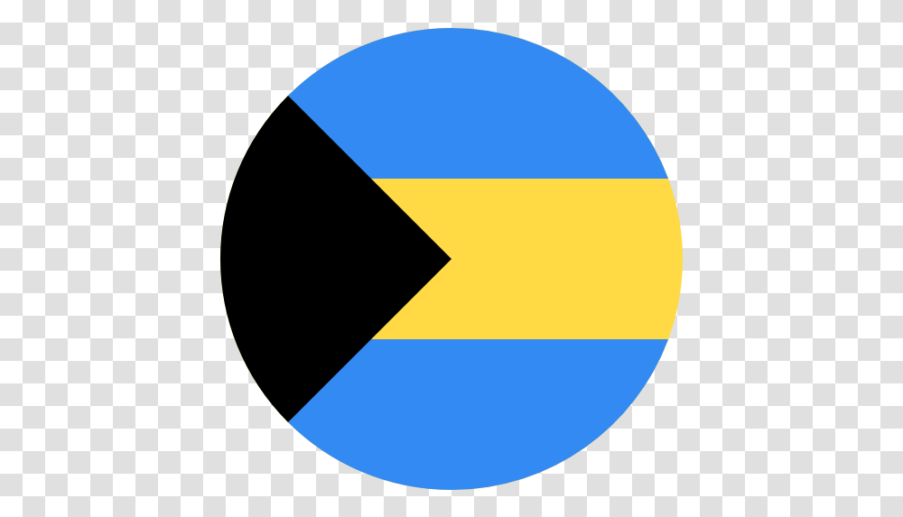 Index Of Publicimgflags Bahamas Flag Circle, Symbol, Balloon, Logo, Trademark Transparent Png