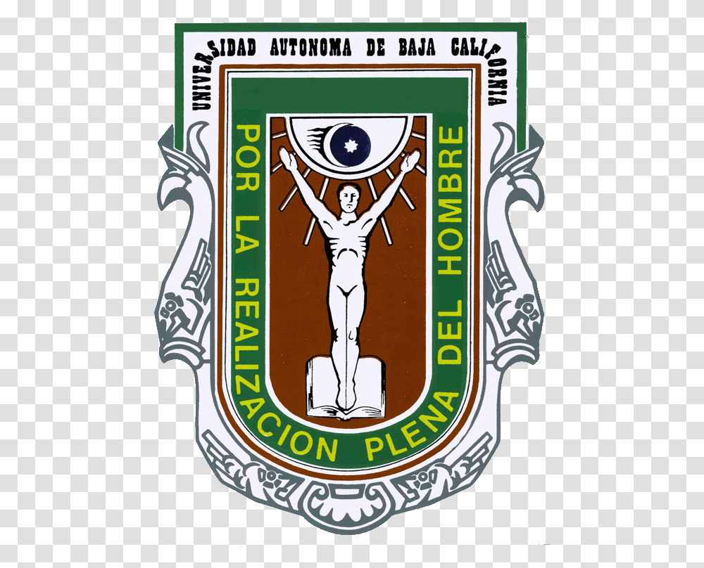 Index Of Universidad Autonoma De Baja California Logo, Symbol, Trademark, Badge, Emblem Transparent Png