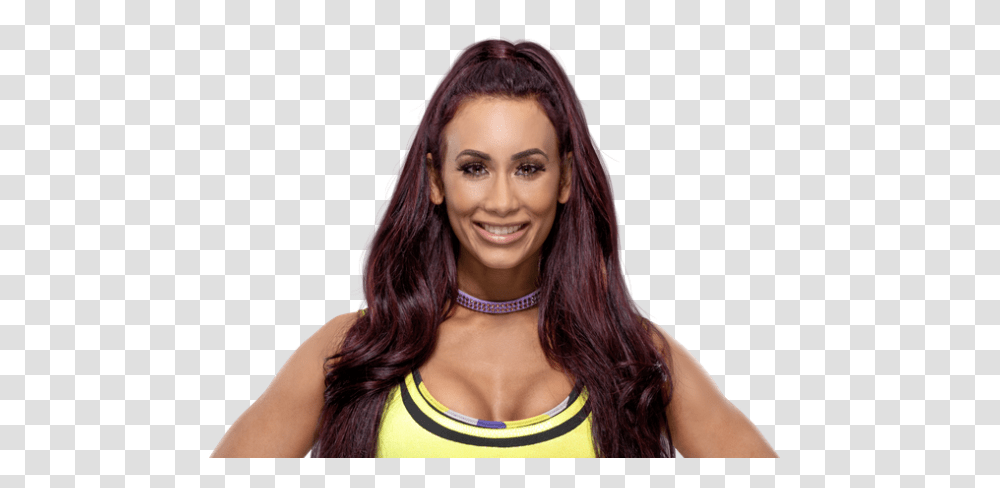 Index Of Wp Contentuploads201901 Wwe Carmella New Hair, Face, Person, Female, Woman Transparent Png