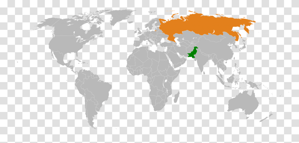 India And Russia Map, Diagram, Plot, Atlas, Astronomy Transparent Png