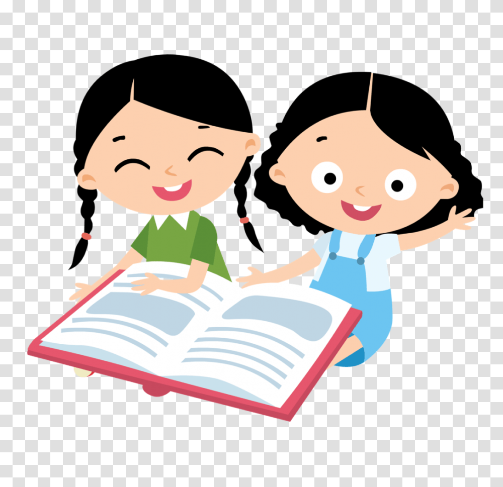 India Clipart Child, Reading, Girl, Female Transparent Png