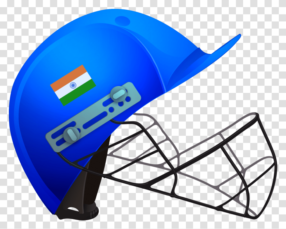 India Cricket Helmet Image Free Searchpng Vector Cricket Helmet, Apparel, Furniture, Crash Helmet Transparent Png