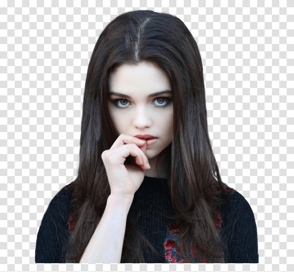India Eisley India Eisley, Face, Person, Female, Finger Transparent Png