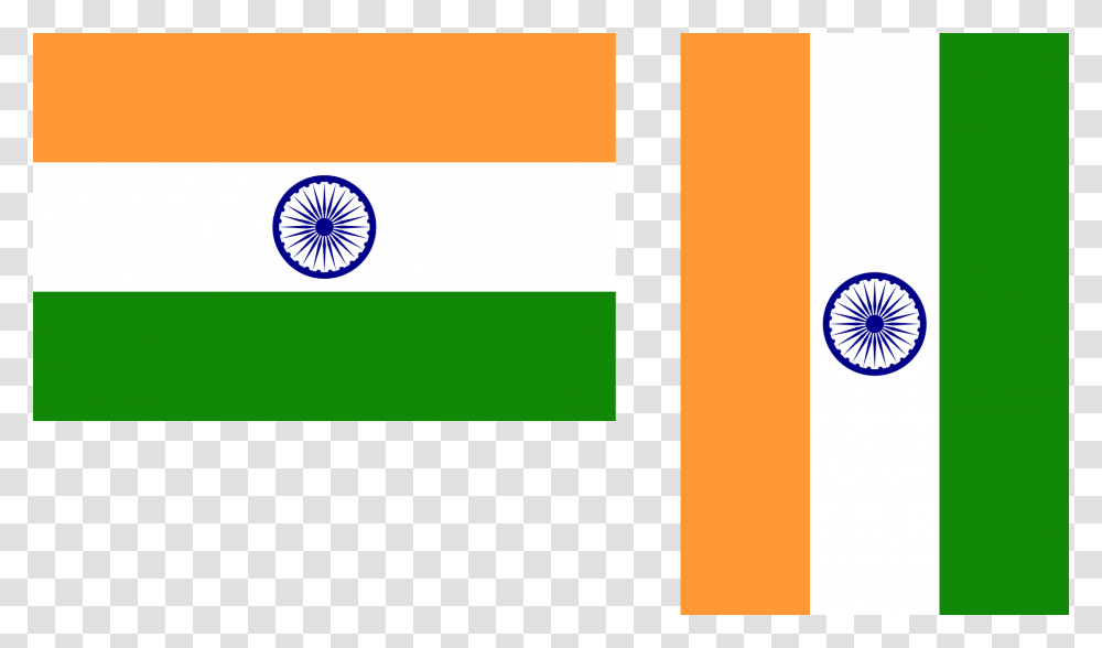 India Flag Horiz Vert, American Flag, Logo, Trademark Transparent Png