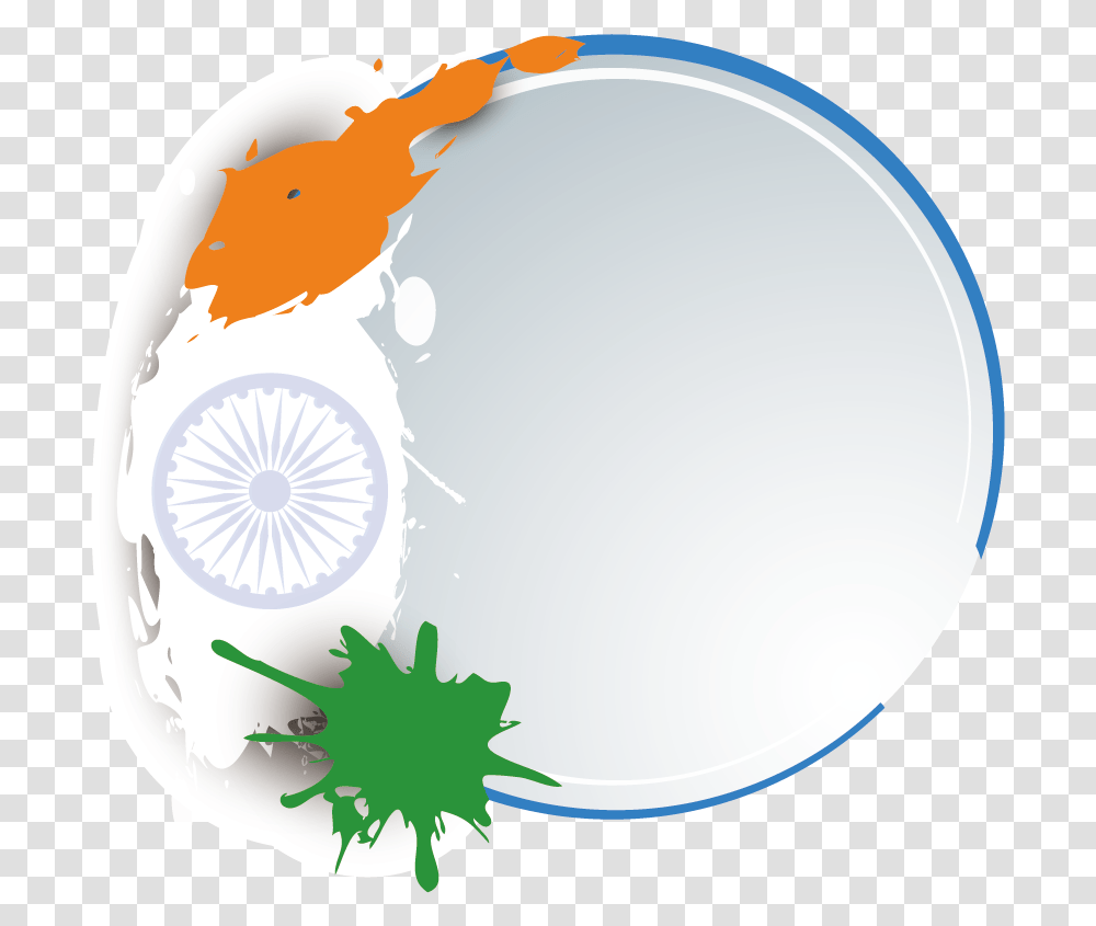 India Flag Round File, Lighting, Sphere, Balloon, Nature Transparent Png