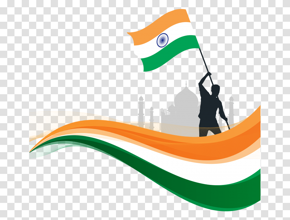 India Flag Vector Transparent Png