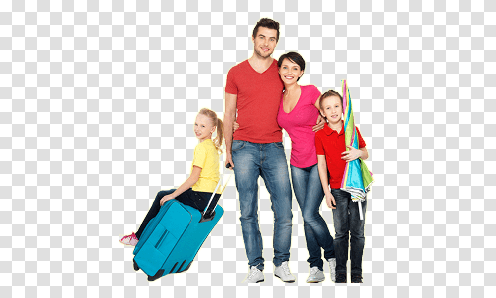 India Holiday Trip Happy Family Travel, Person, Human, People, Shoe Transparent Png