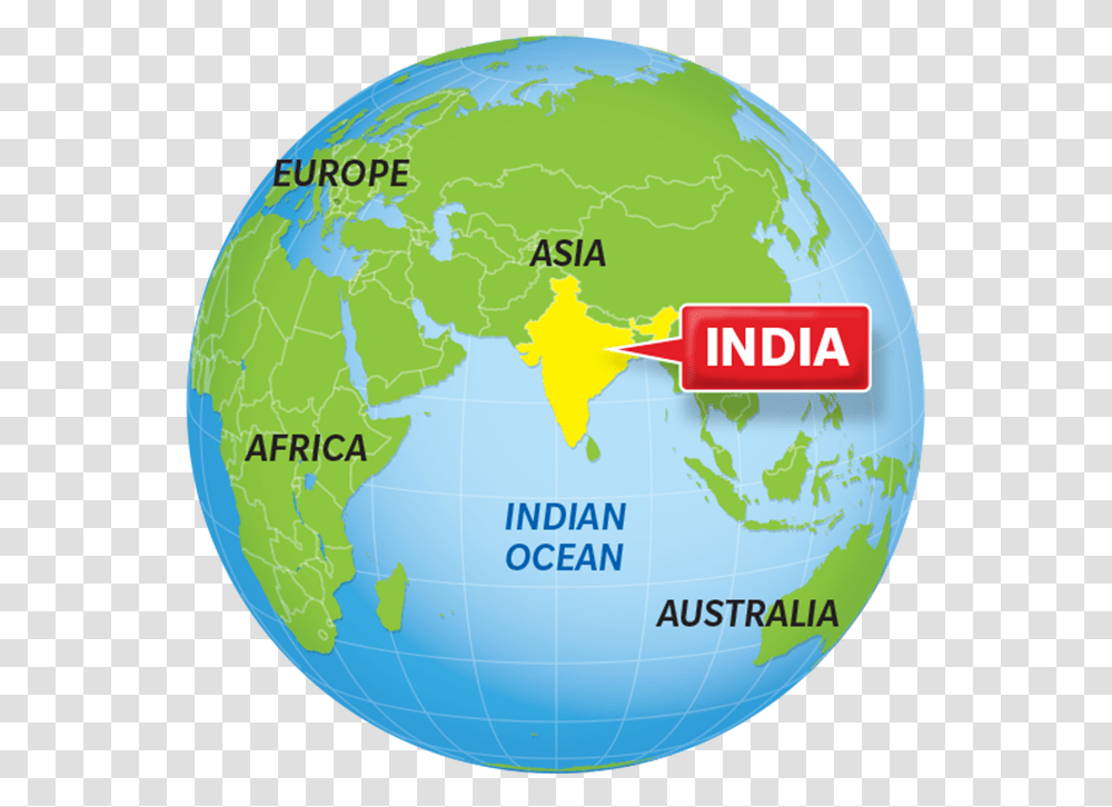 India In World, Outer Space, Astronomy, Universe, Planet Transparent Png