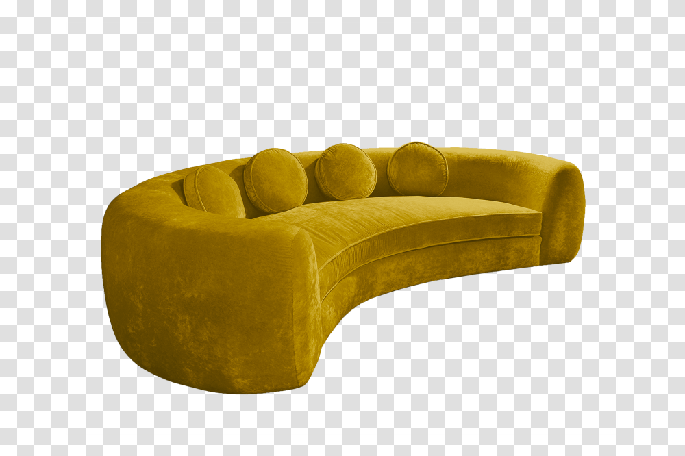 India Mahdavi Jelly Pea Sofa, Couch, Furniture Transparent Png