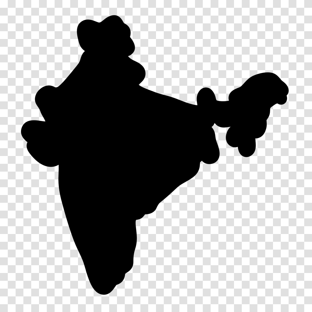 India Map Filled Icon, Gray, World Of Warcraft Transparent Png