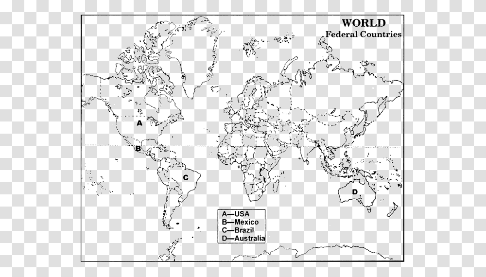 India Map Outline Identify And Shade Three Federal Federal Countries In The World Map, Plot, Diagram, Atlas Transparent Png