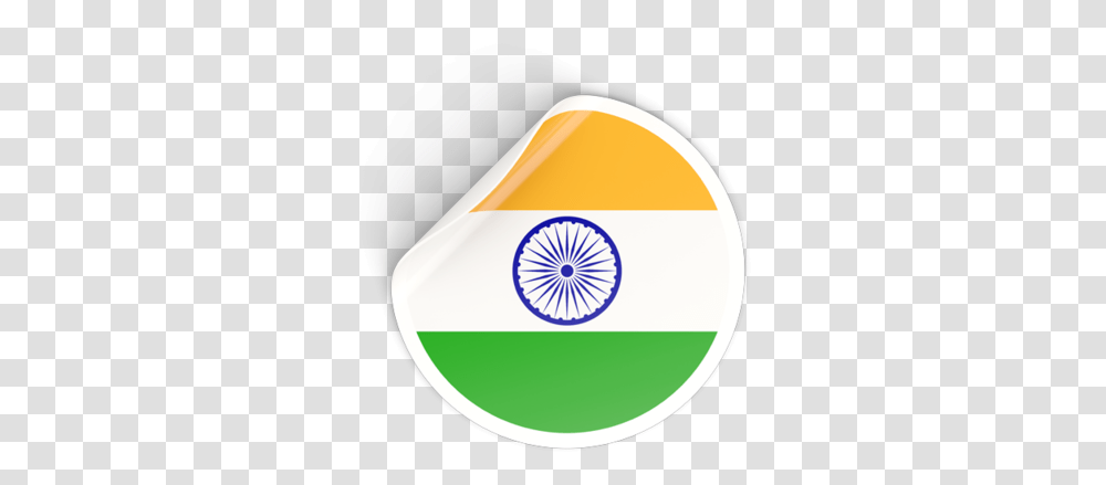 India Round Round India Flag, Logo, Trademark Transparent Png