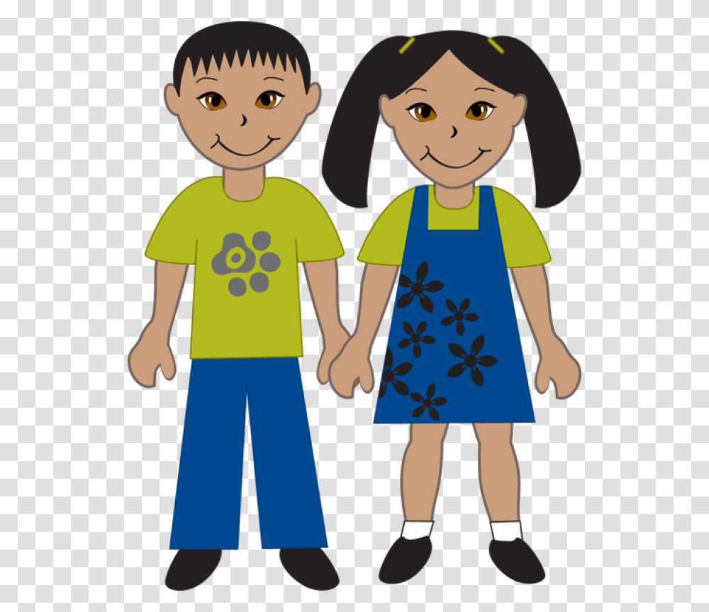 Indian Boy And Girl Clipart Vector Freeuse Library Asian Boy Clip Art, Person, Human, Hand, People Transparent Png