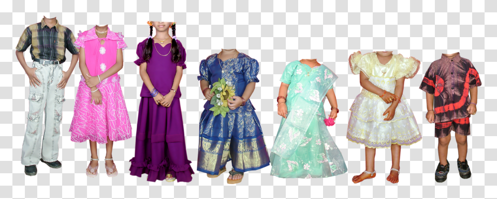 Indian Boys And Girls Dress Psd Download Psd Girl Dress, Person, Female, Evening Dress Transparent Png
