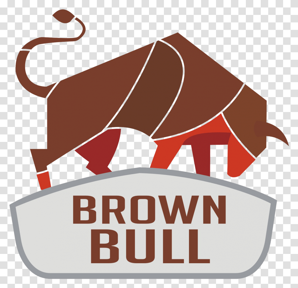 Indian Bull Logo Clip Art, Text, Mammal, Animal, Leisure Activities Transparent Png