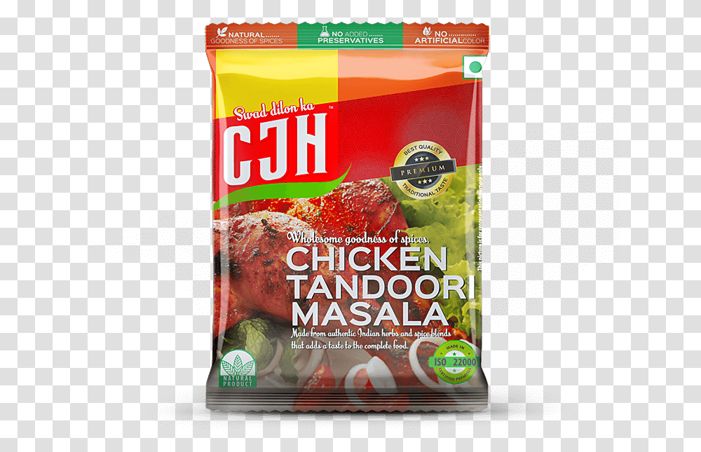 Indian Chicken Tandoori Masala Cjh Vinayak Foods Garam Masala Brand, Paper, Flyer, Poster, Advertisement Transparent Png