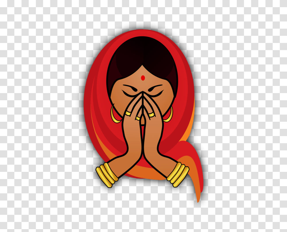 Indian Cuisine Namaste Download Drawing, Person, Human, Worship, Prayer Transparent Png