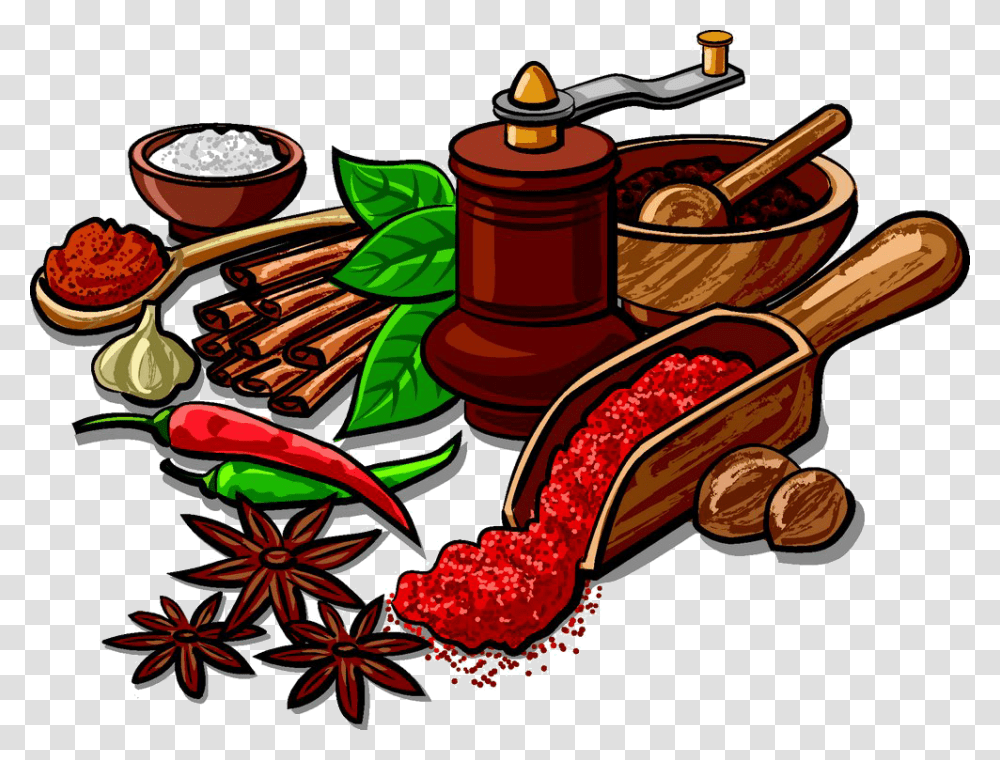 Indian Cuisine Spice Herb Clip Art Star Spices Clipart, Weapon, Weaponry, Plant, Anise Transparent Png