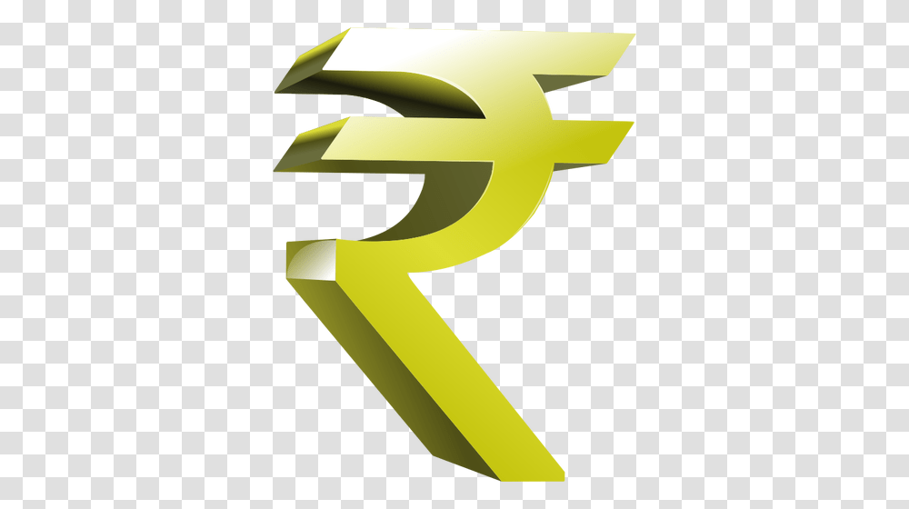 Indian Currency Symbol In Golden Color Vector Clip Art Public, Number, Cross, Weapon Transparent Png
