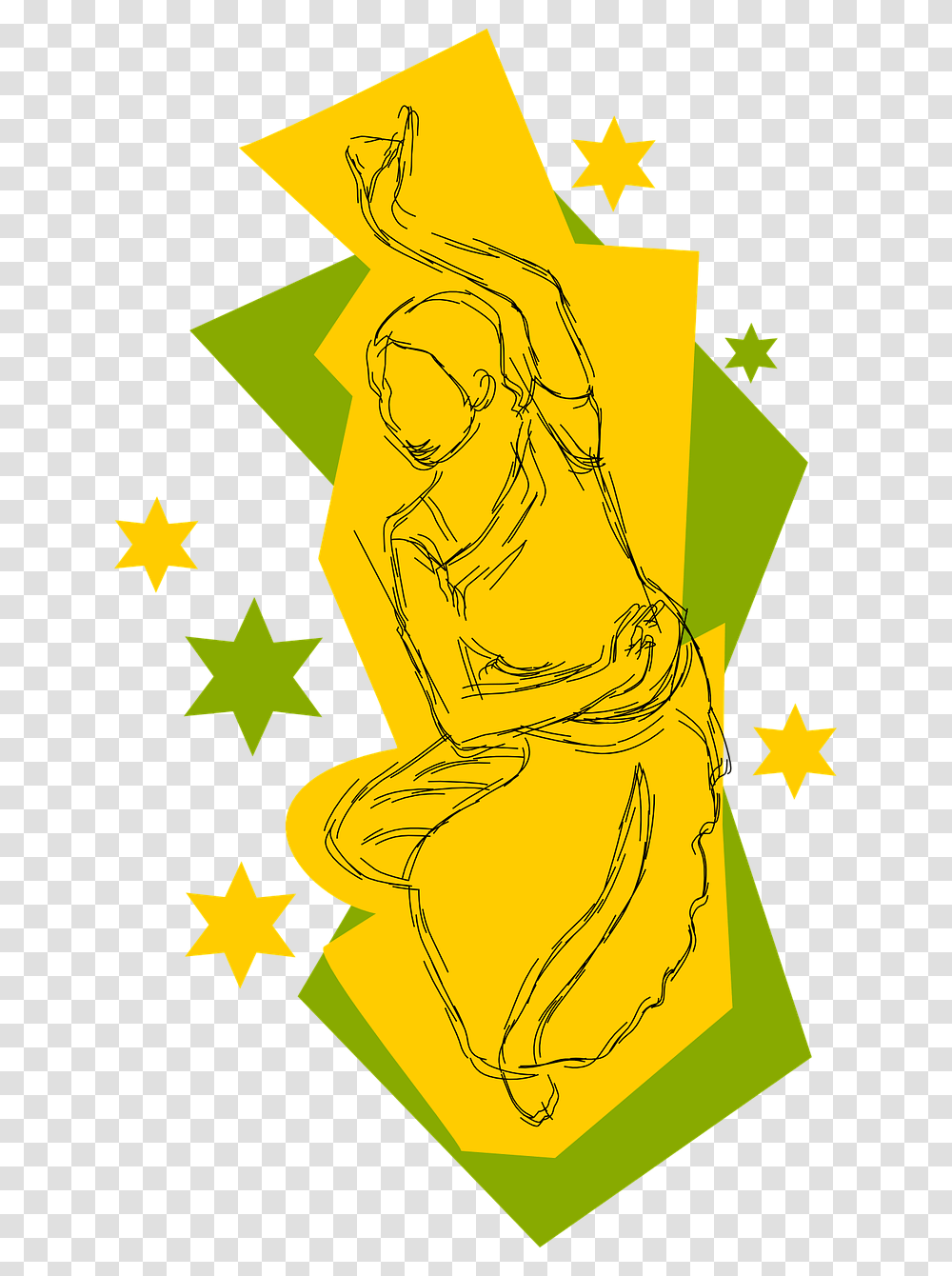 Indian Dance Clip Art, Star Symbol, Poster, Advertisement Transparent Png