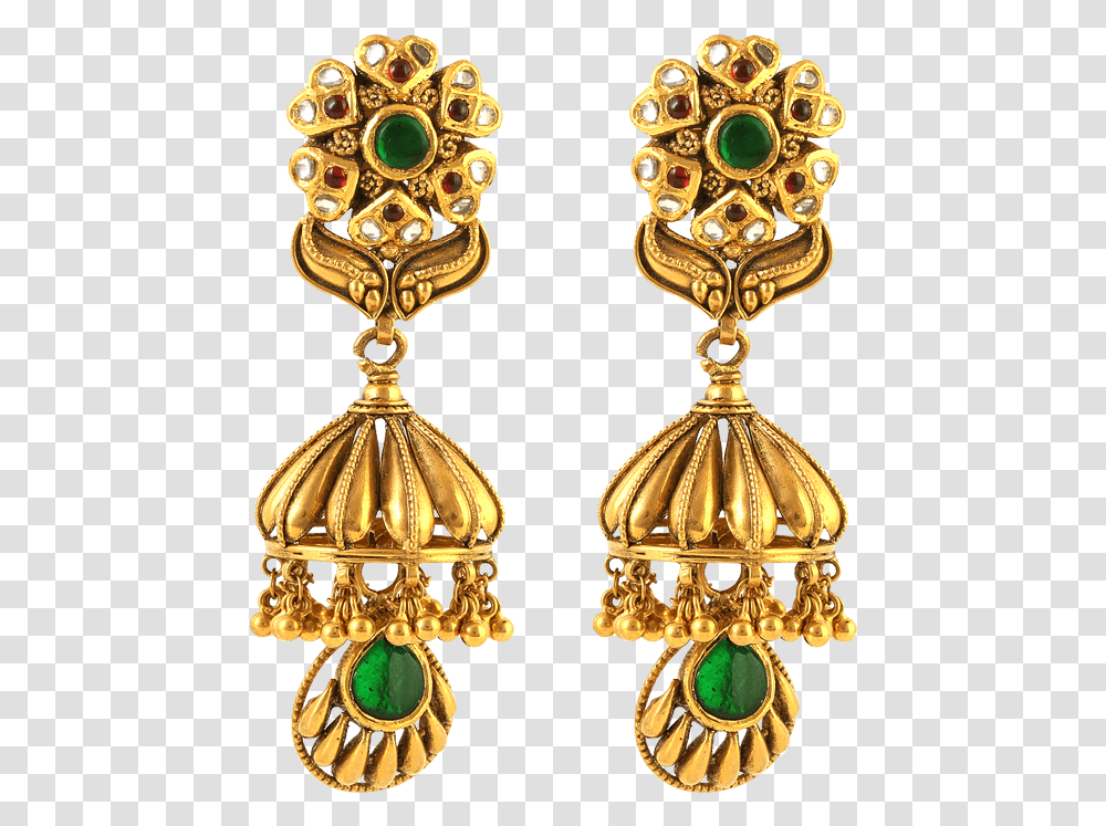 Indian Earring, Jewelry, Accessories, Accessory, Gold Transparent Png