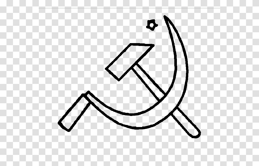 Indian Election Symbol Hammer Sickle And Star, Hook, Stencil, Anchor Transparent Png