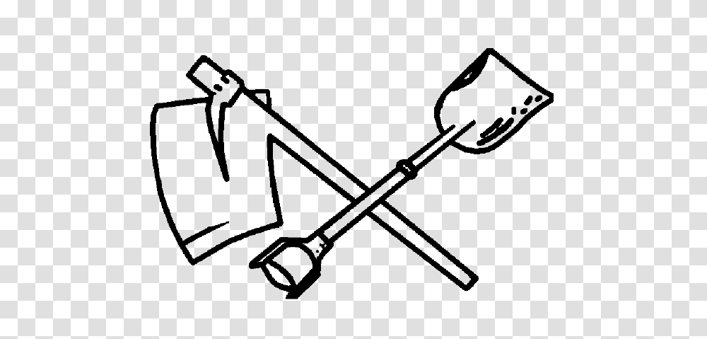 Indian Election Symbol Spade And Stoker, Bow, Lawn Mower, Tool, Stencil Transparent Png