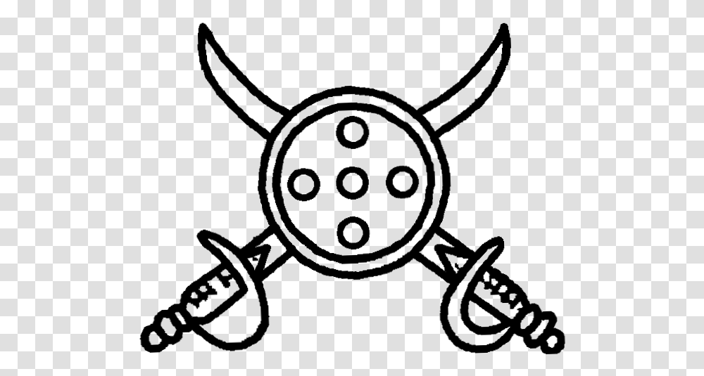Indian Election Symbol Two Swords And Shield Dhal Talwar Line Art, Weapon, Weaponry Transparent Png