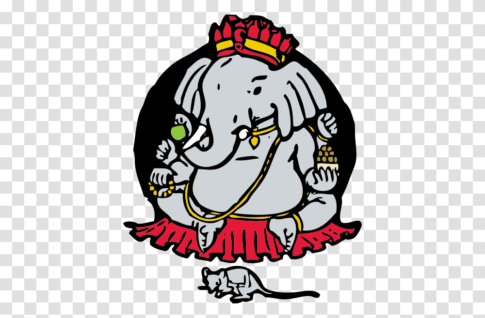 Indian Elephant Clip Art, Label, Doodle Transparent Png