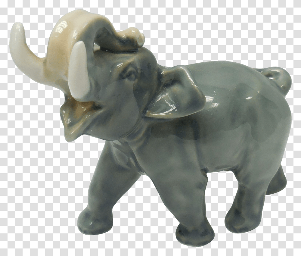 Indian Elephant, Figurine, Sculpture Transparent Png