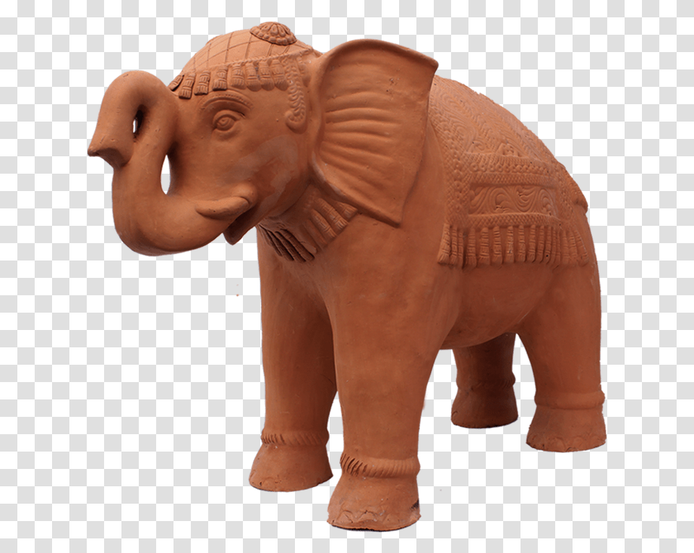 Indian Elephant, Figurine, Person, Human, Outdoors Transparent Png