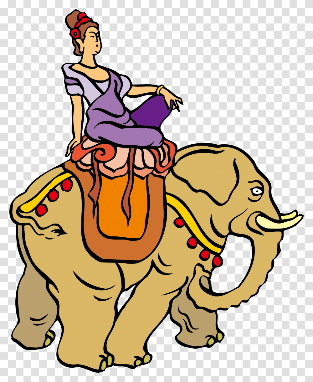 Indian Elephant Ganesha Clip Art Cartoon, Mammal, Animal, Pet Transparent Png