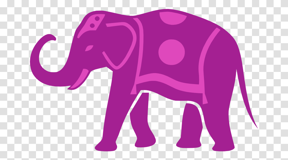 Indian Elephant Silhouette Clip Art Indian Elephant Silhouette, Mammal, Animal, Wildlife, Cow Transparent Png