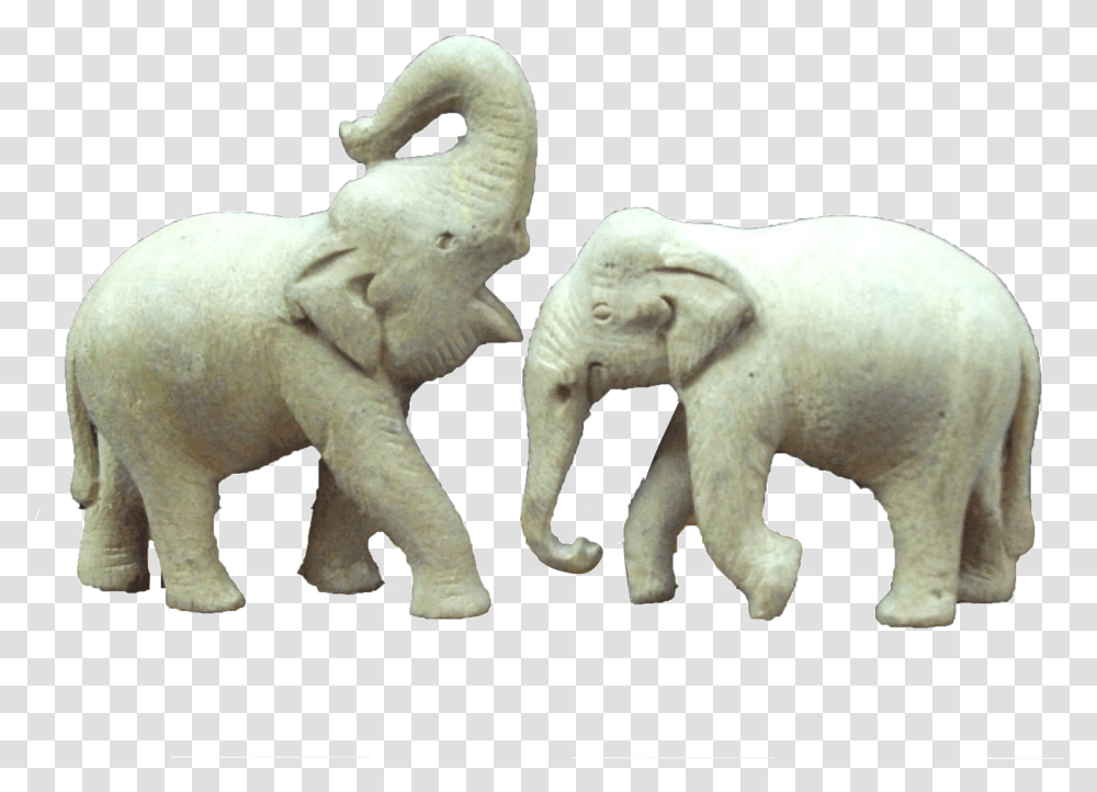 Indian Elephant, Wildlife, Mammal, Animal, Figurine Transparent Png