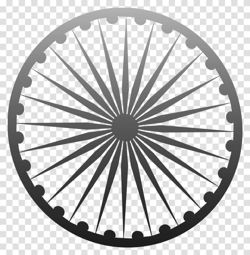 Indian Flag Chakra Wells Cathedral, Machine, Chandelier, Lamp, Wheel Transparent Png