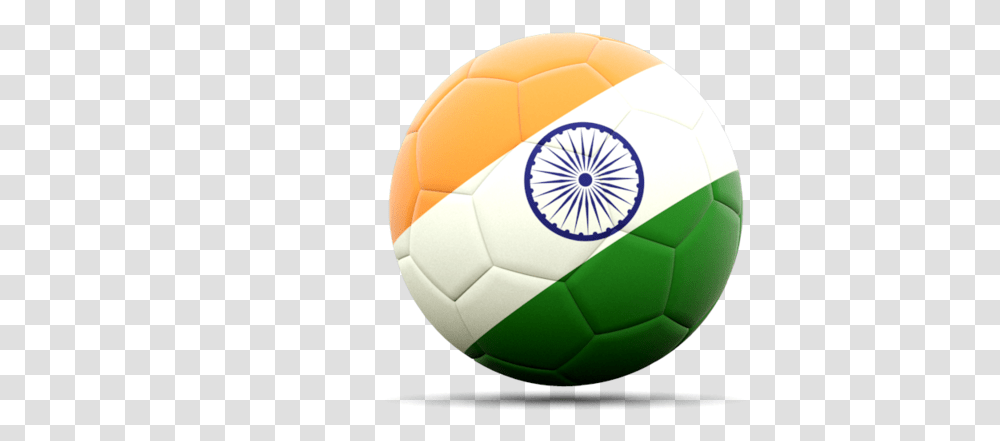 Indian Flag Free Icons Football In Indian Flag Flag Of India, Soccer Ball, Team Sport, Sports Transparent Png
