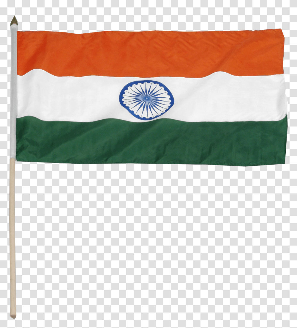 Indian Flag With Stick Download Indian Flag Stick, American Flag Transparent Png