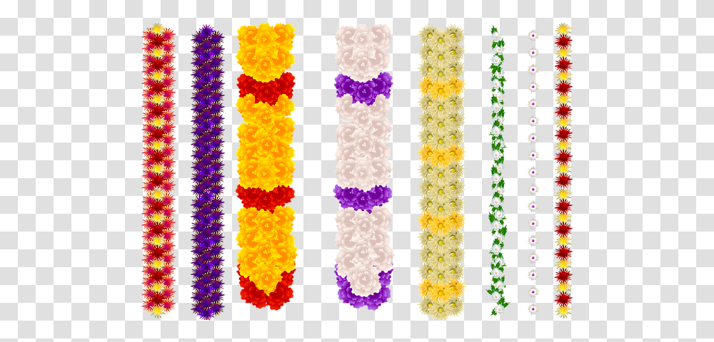 Indian Flower Garland, Alphabet, Plant, Rug Transparent Png